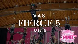 Vancouver All Stars Fierce 5 - DAY 1 - U18 5 - Pink Cheerleading Championships 