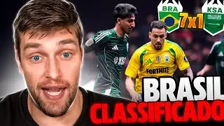 BRASIL VENCE ARABIA E OPINIÕES SOBRE GRUPOS