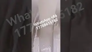 First view of fire retardant coating machine spraying  #painting #factory #paint #spray  #spraypaint