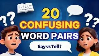 Common Mistakes | 20 Most Confusing English Words Finally Explained