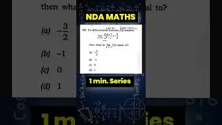 NDA Maths PYQ Short Tricks #shorts  #nda22025 #ndatricks #ndamaths #ndapreparation #ndaexam #pyqs