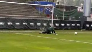 Thomas Mikkelsen - Goalkeeper Training at FC Vestsj&aelig;lland