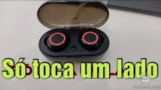 Como parear fones de ouvido bluetooth que s&oacute; pega de um lado.