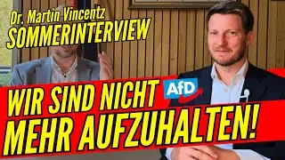 AfD Verbot, Kliniknotstand & Politikchaos Sommerinterview Dr. Martin Vincentz AfD Fraktionschef NRW
