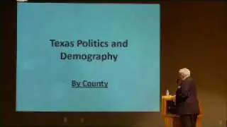 Governor Bill Hobby Discusses U.S. Census History and the Texas Political Atlas