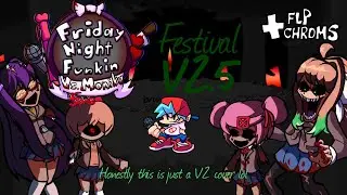 Festival V2.5 | FNF Triple Trouble Monika.exe Cover