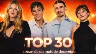 ТОП-30 🔥Самые популярные исполнители декабря по количеству прослушиваний. Французская музыка на в...