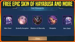 WIN &ldquo; FREE EPIC SKIN OF HAYABUSA  AND LUNOX &rdquo; SECRET EVENT 2021 | MOBILE LEGENDS BANG BANG