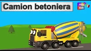Camion betoniera - AlexKidsTV