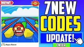 *SECRET UPDATE!* | Aqua Racer CODES 2025 (ROBLOX Aqua Racer)Part 1075