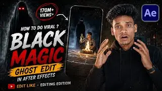 Black Magic VFX Tutorial | Realistic Ghost Effect in After Effects