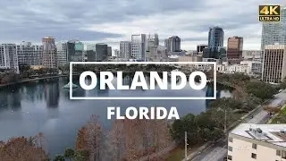 Orlando, Florida - [4K] Drone Tour