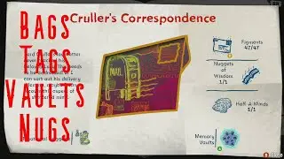 Psychonauts 2 Cruller's correspondence item locatons