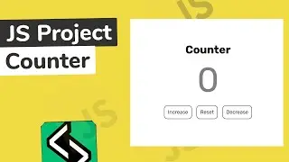 JavaScript Project: Counter
