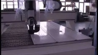 nata machine cnc router& acp corner curling