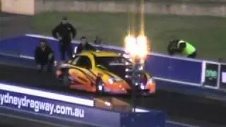 PAC PERFORMANCE RACING WORLDS FASTEST ROTARY 6.58 @ 208 MPH AT FULL THROTTLE FRIDAY - 19/11/2010