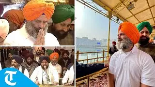 Rahul Gandhi visits Golden Temple before starting Punjab leg of Bharat Jodo Yatra