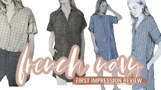 French Navy Sewing Patterns  |  First Impression Review