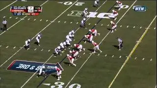 Nebraska vs. FAU Marcus Newby Rush1