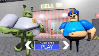 Alian PRISON RUN! OBBY roblox!GameplayWalkthrough No Death 4K