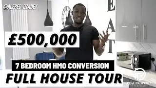 7 BEDROOM HMO PROJECT - FINAL SHOWCASE - HMO CONVERSION