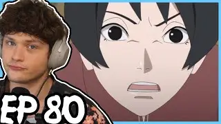 KUROTSUCHI KIDNAPPED! || DID SHE REALLY LOSE?! || Boruto REACTION: Episode 80