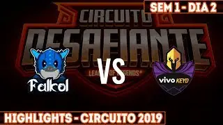 Falkol E-Sports x Vivo Keyd Highlights - Melhores jogadas Circuit&atilde;o 2019