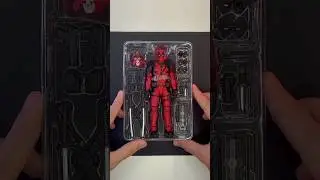 Unboxing the new DEADPOOL from SH Figuarts #marvel #actionfigures #deadpool3 #deadpool #wadewilson