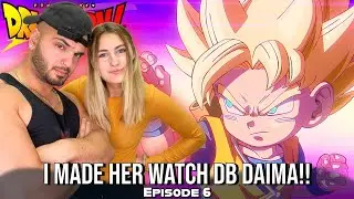 SSJ GOKU VS GLORIO!!!🔥👊⚔️ Girlfriend's Reaction Dragon Ball Daima Ep. 6