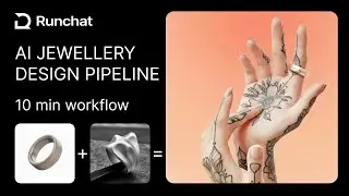 Designing Jewellery with AI: The Runchat Rapid Variation Workflow