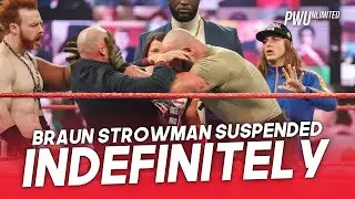 Braun Strowman Suspended