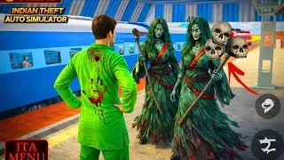 🇮🇳 Theft Auto: Train Station Par Chudail Ka Hamla! 🧟‍♀️💀 2026 