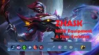 NEW EQUIPMENT DAN EMBLEM ZHASK TERBARU