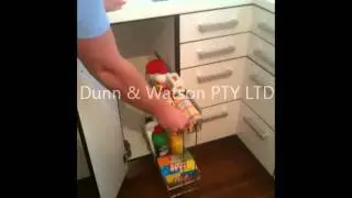 D&W - Pull Out Detergent Rack