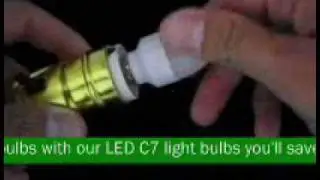 C7 12 LED Light Bulb