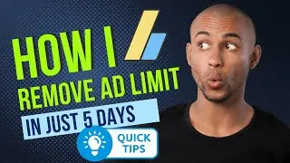 Unlock the Secret: How to Remove Ad Limit on Google AdSense in Just 5 Days!