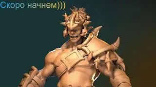 Начнем делать персонажа в Zbrush
