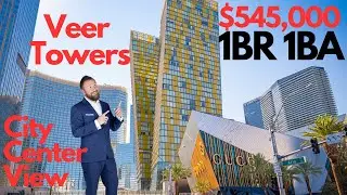 Veer Towers $545k 1 BR 1 Bath Las Vegas High Rise Condos for Sale Las Vegas Vacation Home