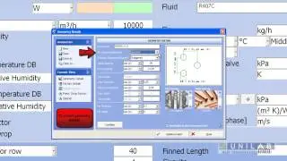 Unilab HOW-TO: direct expansion calculation with UNILAB COILS