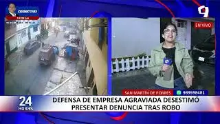 Violento asalto en SMP: defensa de empresa agravada desestima presentar denuncia