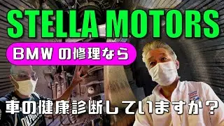 【私をショップに連れて行って❗️】BMWや外車の健康診断ならお任せの「Stella Moters 」さんに行ってきました👍