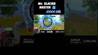 Godlolzz 10000 kills M4 Glacier ☠️ #lolzzzgaming #bgmi #glacier #krafton @LoLzZzGaming