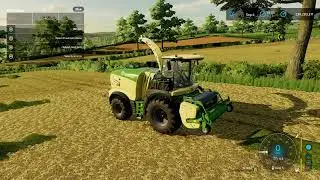 Fs22 ballysprings -new machinery and krone big demonstrator