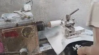 Making of marble handicrafts...