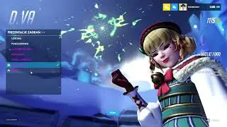 Overwatch - D.va Winter Skin - Quick look