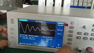 U9845R Operation(Impulse winding tester + DC resistance tester)