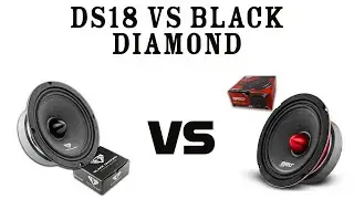DS18 PRO 6.5 VS BLACK DIAMOND 6.5    The ultimate 6.5 inch Mid Range Loudspeaker Battle