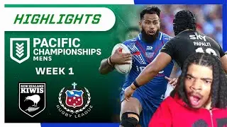 CRAZY GAME!! American Reacts To Kiwis v Toa Samoa Men&rsquo;s Pacific Championships NRL (reaction)