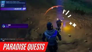 Dance at an Attunement Anchor near Tainted Towers - Fortnite