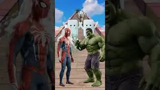 Clean or Dirty Spider-man vs Hulk Funny Epic Challenge! #spiderman #hulk